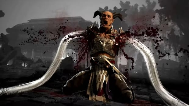 Sindel fatality in MK1